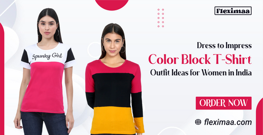 Color Block T-Shirt for Women