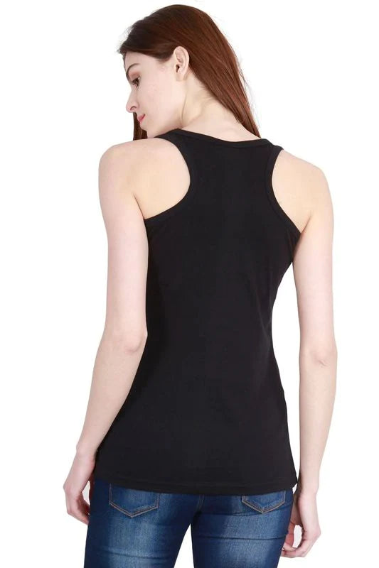 Women's Cotton Plain Sleeveless - (Pack of 2)