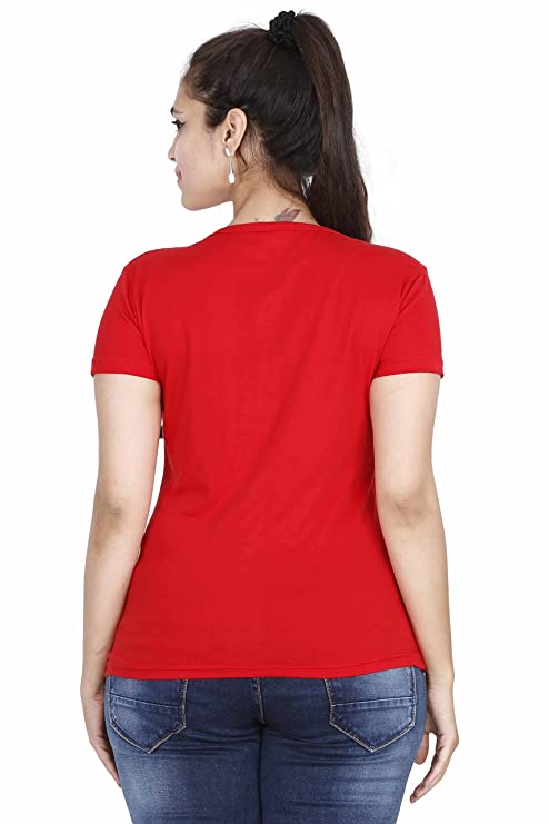 Fleximaa Women's Cotton Printed Round Neck T-Shirt (Pack of 2) - fleximaa-so