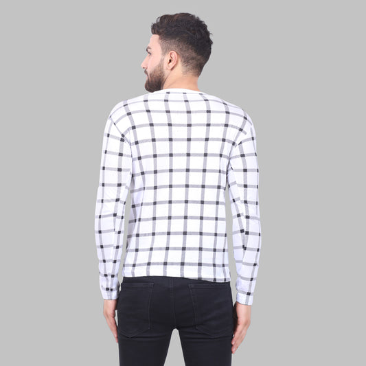 Men's Cotton Printed Full Sleeve T-Shirt