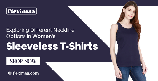 Exploring Different Neckline Options in Women's Sleeveless T-Shirts
