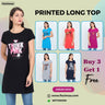 WOMEN'S LONG TOPS BUY 3 & GET 1 FREE