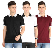 Black, White & Maroon