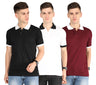 Black, White & Maroon