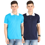 Blue & Navy Blue