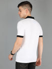 Men's Cotton Polo Neck Half Sleeve Opposite Collar Cuff T-Shirt - (Pack of 3)