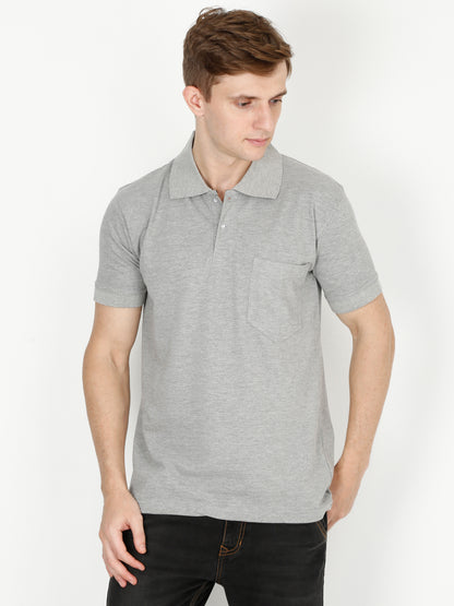 Men's Plain Polo Neck Half Sleeve T-Shirt – Build Your Pack (2, 4, 5, 8, 10 Pieces)