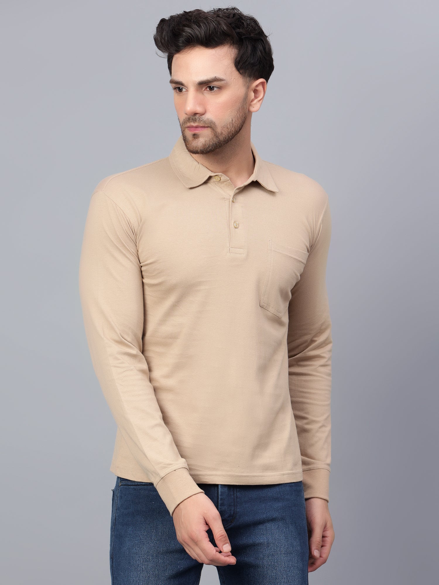 Polo long sleeve t shirts mens india best sale