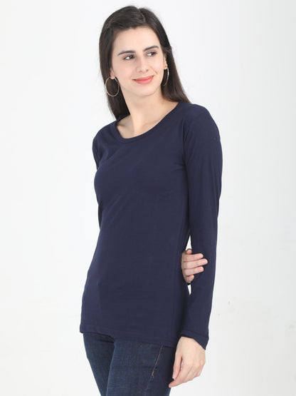 Women's Round Neck Full Sleeve T-Shirt – Build Your Pack (2, 4, 5, 8, 10 Pieces)