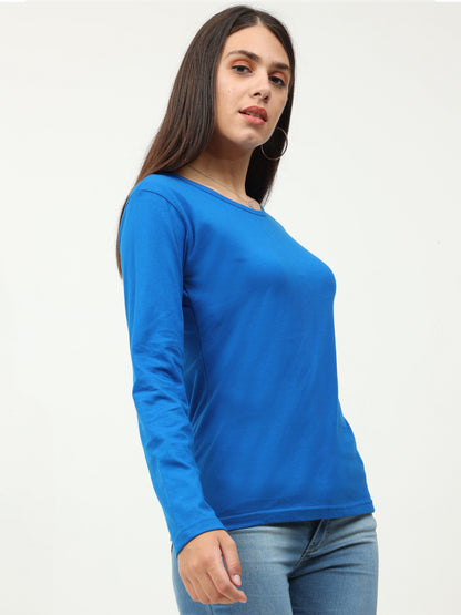 Women's Round Neck Full Sleeve T-Shirt – Build Your Pack (2, 4, 5, 8, 10 Pieces)