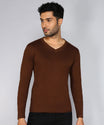 Men's V-Neck Full Sleeve T-Shirt – Build Your Pack (2, 4, 5, 8, 10 Pieces)