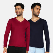 Maroon & Navy Blue