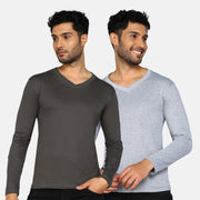 Steel Grey & Grey Melange