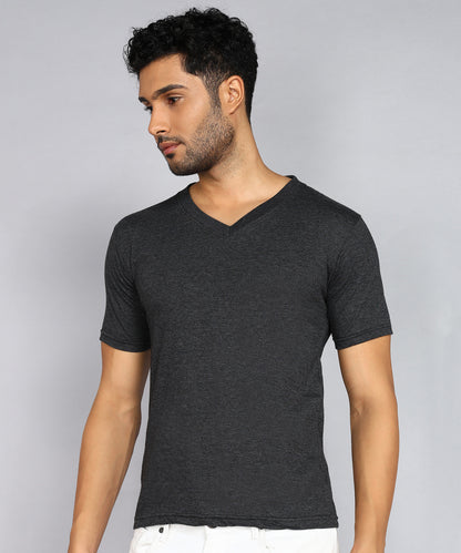 Men's V-Neck Half Sleeve T-Shirt – Build Your Pack (2, 4, 5, 8, 10 Pieces)