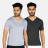 Grey Melange & Charcoal Melange