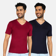 Maroon & Navy Blue