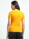 Women's Cotton Round Neck Typography Printed Half Sleeve T-Shirt