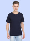 Men's Plain Round Neck Half Sleeve T-Shirt – Build Your Pack (2, 4, 5, 8, 10 Pieces)