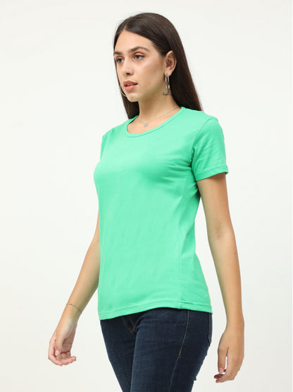 Women's Round Neck Half Sleeve T-Shirt – Build Your Pack (2, 4, 5, 8, 10 Pieces)