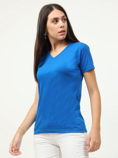 Women's V-Neck Half Sleeve T-Shirt – Build Your Pack (2, 4, 5, 8, 10 Pieces)