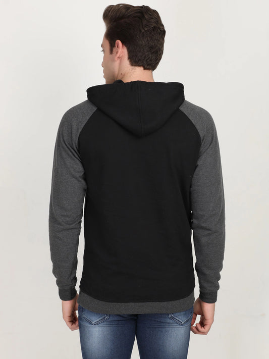 Fleximaa Men's Cotton Full Sleeve Color Block Hoodies/Sweatshirts - fleximaa-so