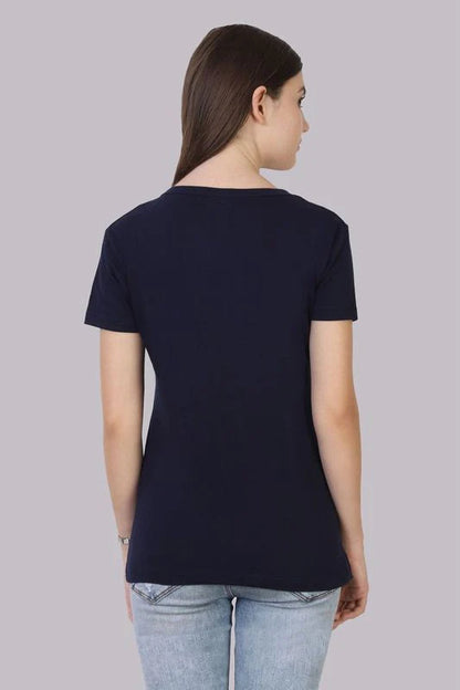 Women's Cotton Plain Round Neck Half Sleeve T-Shirt - (Pack of 2)