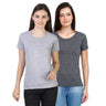 Grey Melange & Charcoal Melange