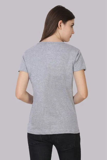 Women's Cotton Plain Round Neck Half Sleeve T-Shirt - (Pack of 2)