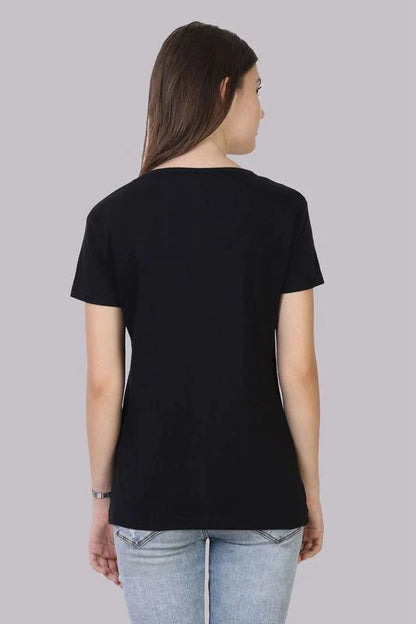 Women's Cotton Plain Round Neck Half Sleeve T-Shirt - (Pack of 2)