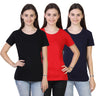Black, Red & Navy Blue