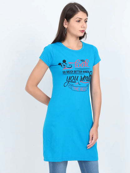Fleximaa Women's Printed Long Top ( Pack of 2) - Fleximaa