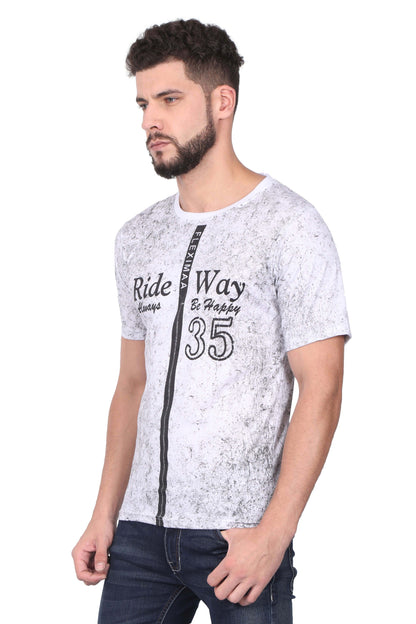 Men's Cotton All Over Printed Half Sleeve T-Shirt