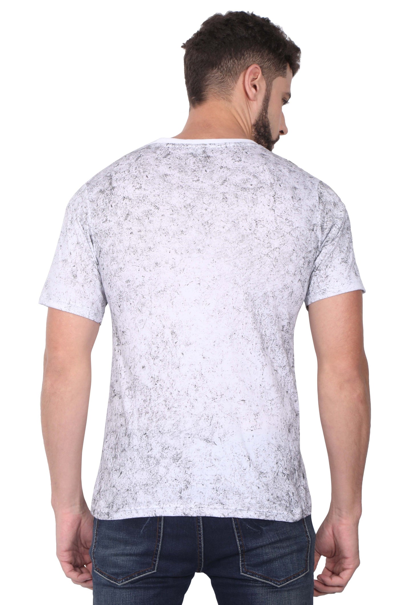 Men's Cotton All Over Printed Half Sleeve T-Shirt