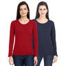 Maroon & Navy Blue