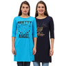 Blue & Navy Blue