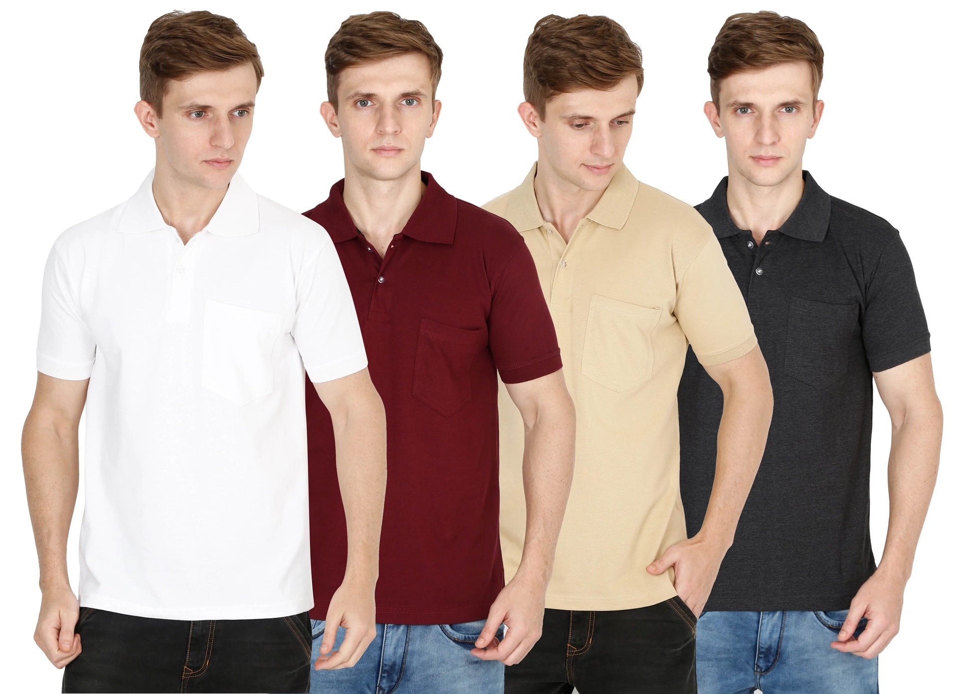 Mens plain polo shirts shop