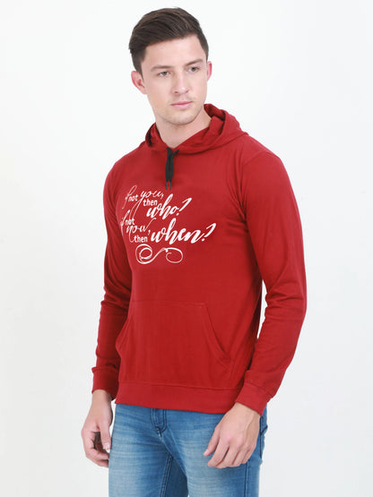 Fleximaa Men's Cotton Full Sleeve Printed Hoodies/Sweatshirts - fleximaa-so