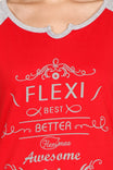 Fleximaa Women's Cotton Printed Raglan Full Sleeve T-Shirt - fleximaa-so