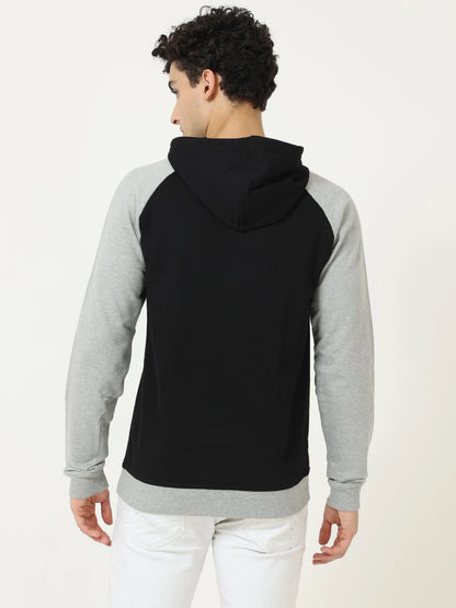 Fleximaa Men's Cotton Full Sleeve Color Block Hoodies/Sweatshirts - fleximaa-so