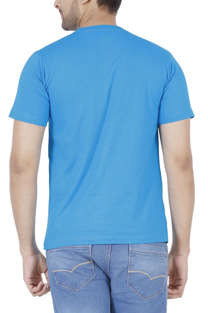 Fleximaa Men's Cotton Printed Round Neck Half Sleeve T-Shirt - fleximaa-so