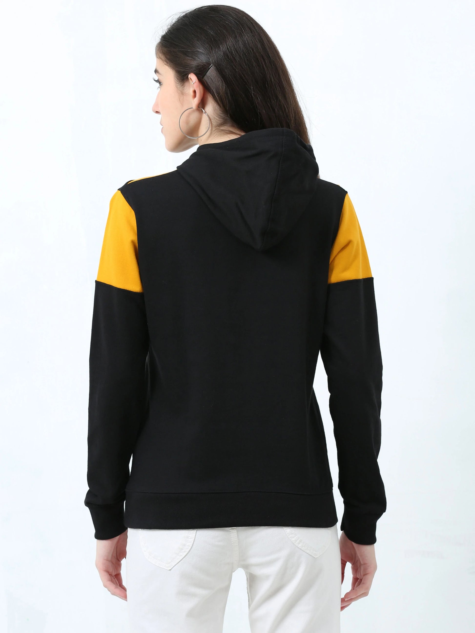 Color block 2025 sweatshirt womens