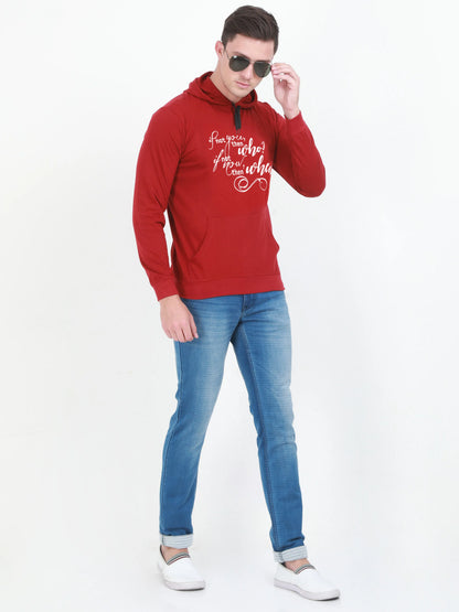 Fleximaa Men's Cotton Full Sleeve Printed Hoodies/Sweatshirts - fleximaa-so