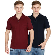 Maroon & Navy Blue