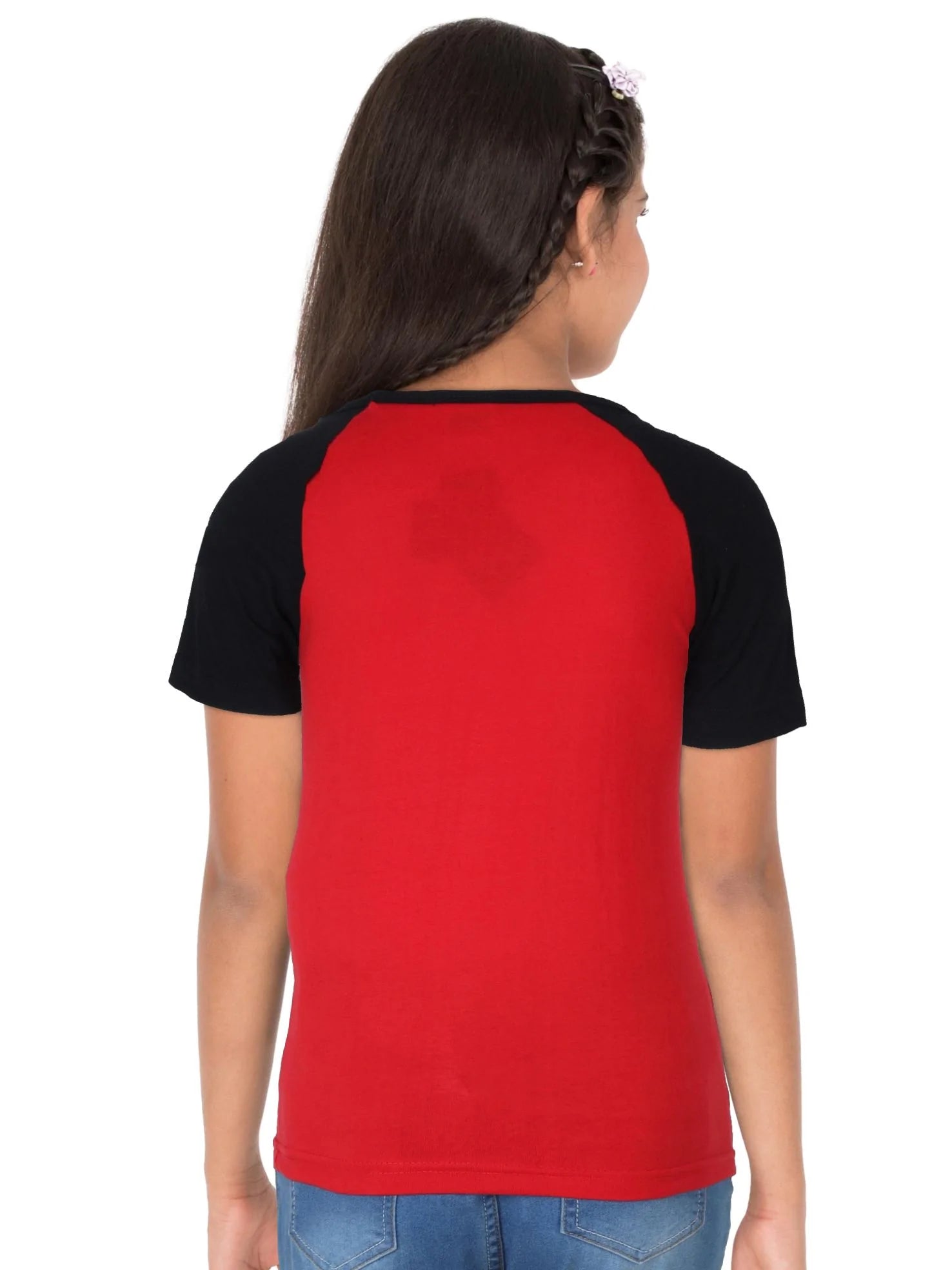 Fleximaa Boys & Girls Printed Raglan Half Sleeve T-Shirt (Pack of 2) - Fleximaa