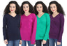 Navy Blue, Magenta, Pakistan Green & Purple