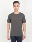 Fleximaa Men's Cotton Plain Round Neck Half Sleeve T-Shirt (Pack of 3) - fleximaa-so