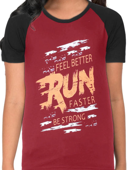 Fleximaa Boys & Girls Printed Raglan Half Sleeve T-Shirt - Fleximaa