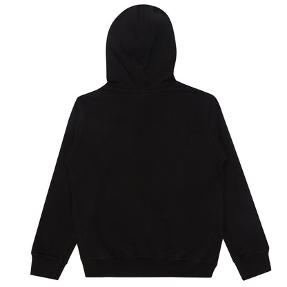 Boys and Girls Printed Black Color Sweatshirt Hoodies