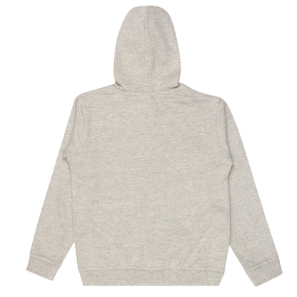 Boys and Girls Printed Grey Melange Color Sweatshirt Hoodies