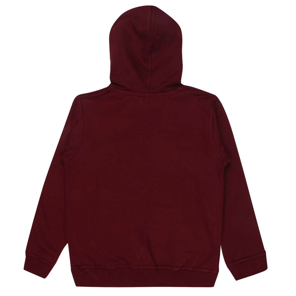 Boys and Girls Printed Maroon Color Sweatshirt Hoodies